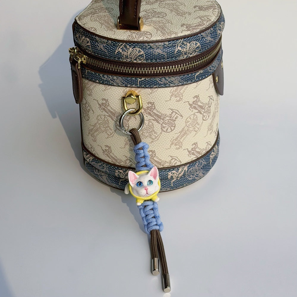 Customizable Pet Clay Keychain | Bag Charm | Personalized Gift