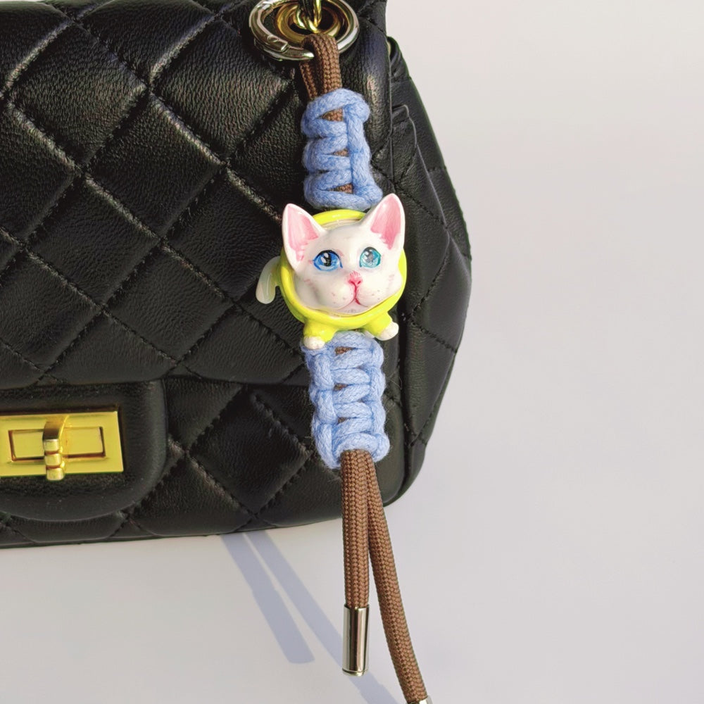 Customizable Pet Clay Keychain | Bag Charm | Personalized Gift